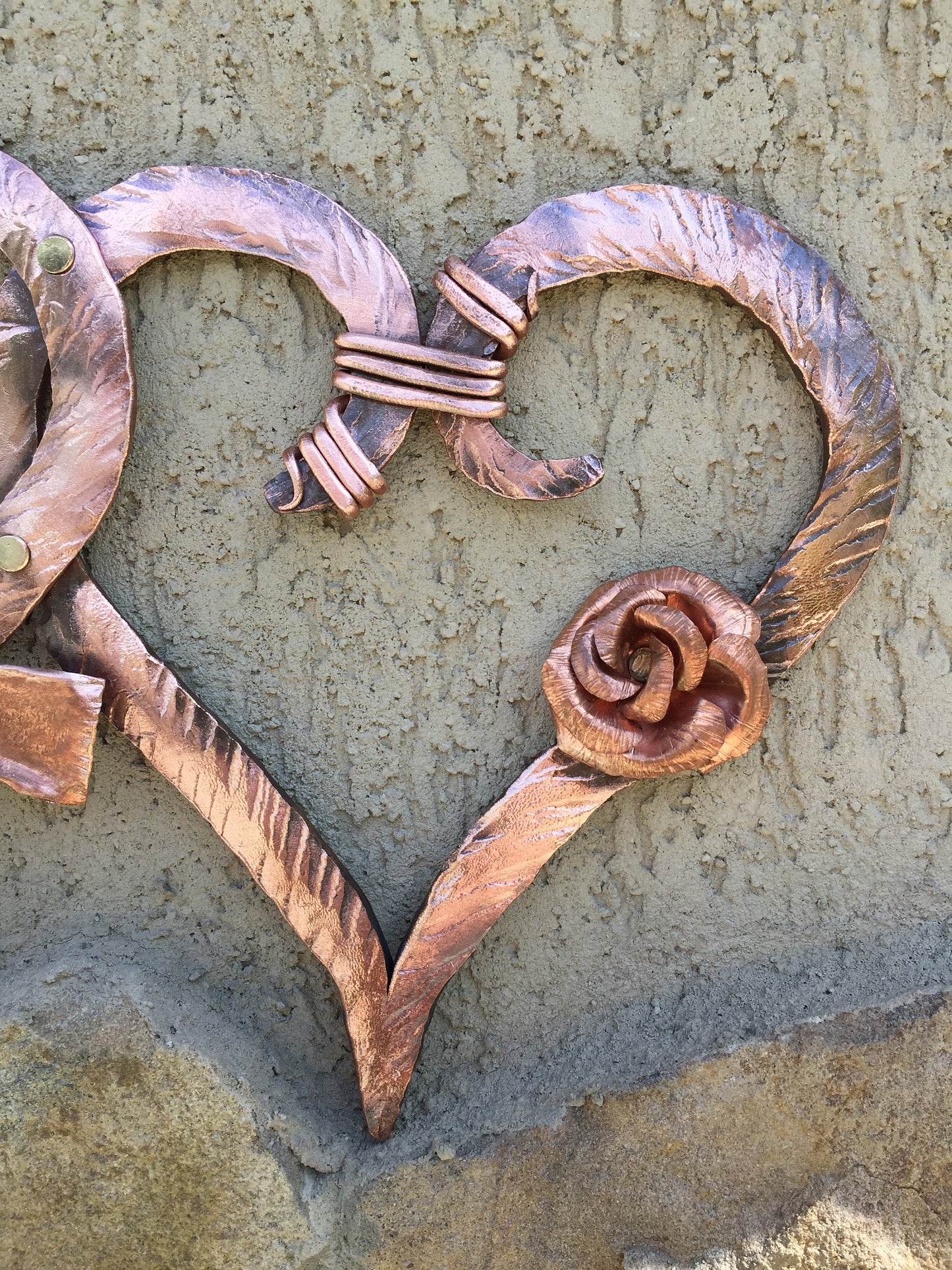 7th anniversary, copper gift, 7 year gift, 7th anniversary gift, copper anniversary gift, copper heart, copper gifts, copper gift for her