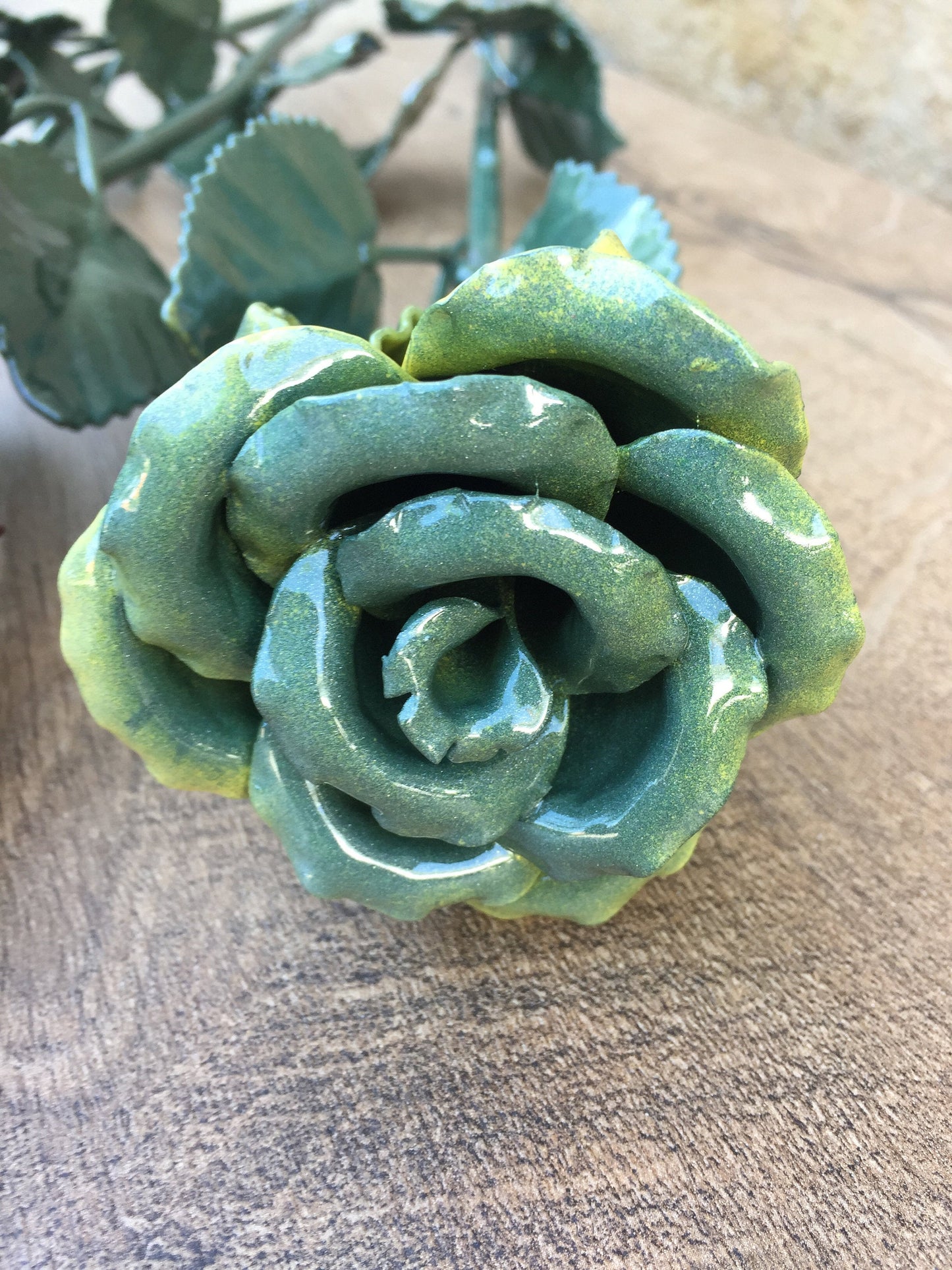 6th anniversary gift, iron rose, iron anniversary, iron gift for her, wedding gift, her birthday gift, gift for mom, iron gifts, viking axe