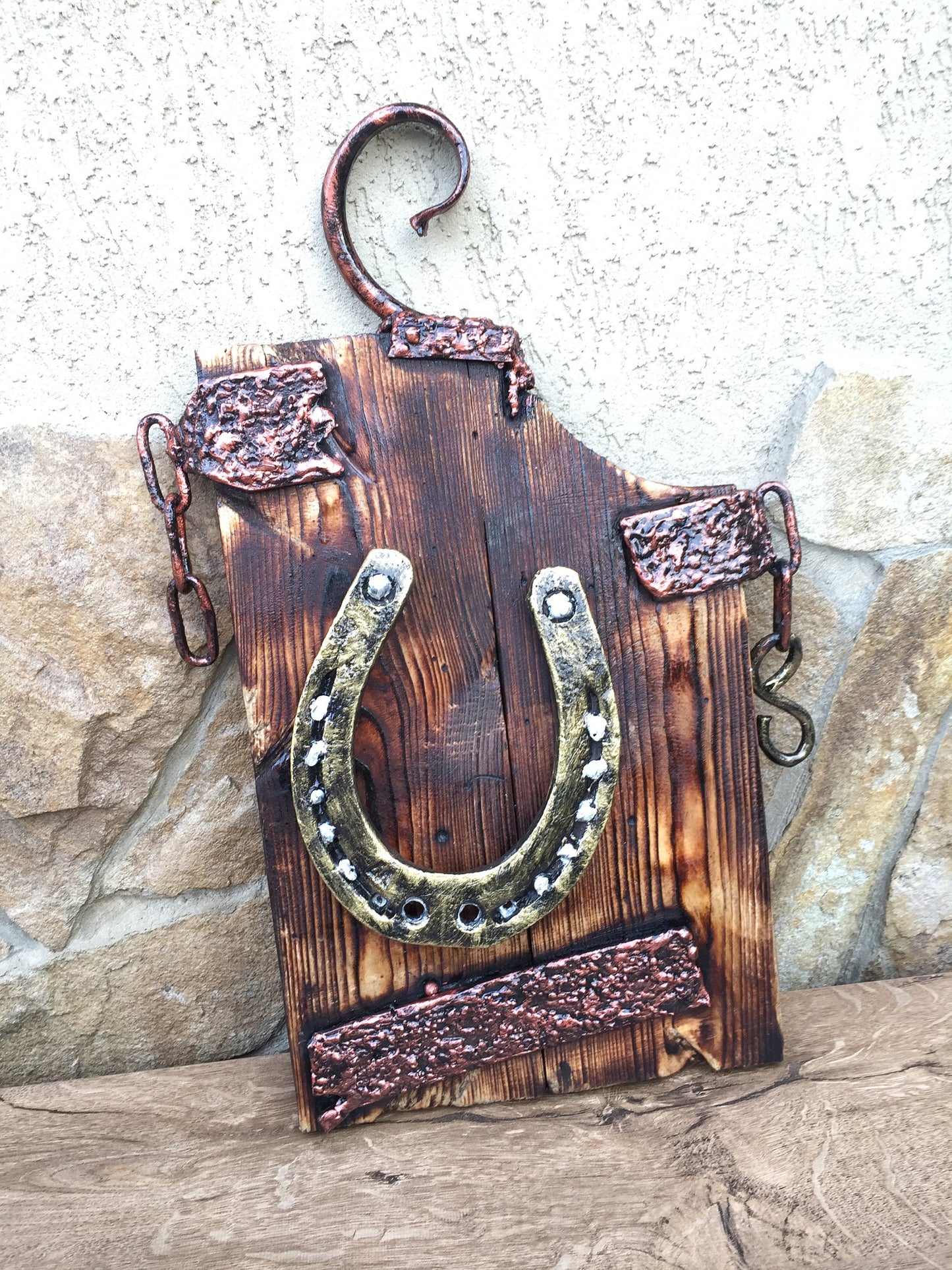 Medieval gifts, wall decor, horseshoe, farmhouse decor, horse shoe, housewarming gift, farmhouse gifts, countryside art,rustic gifts,artwork