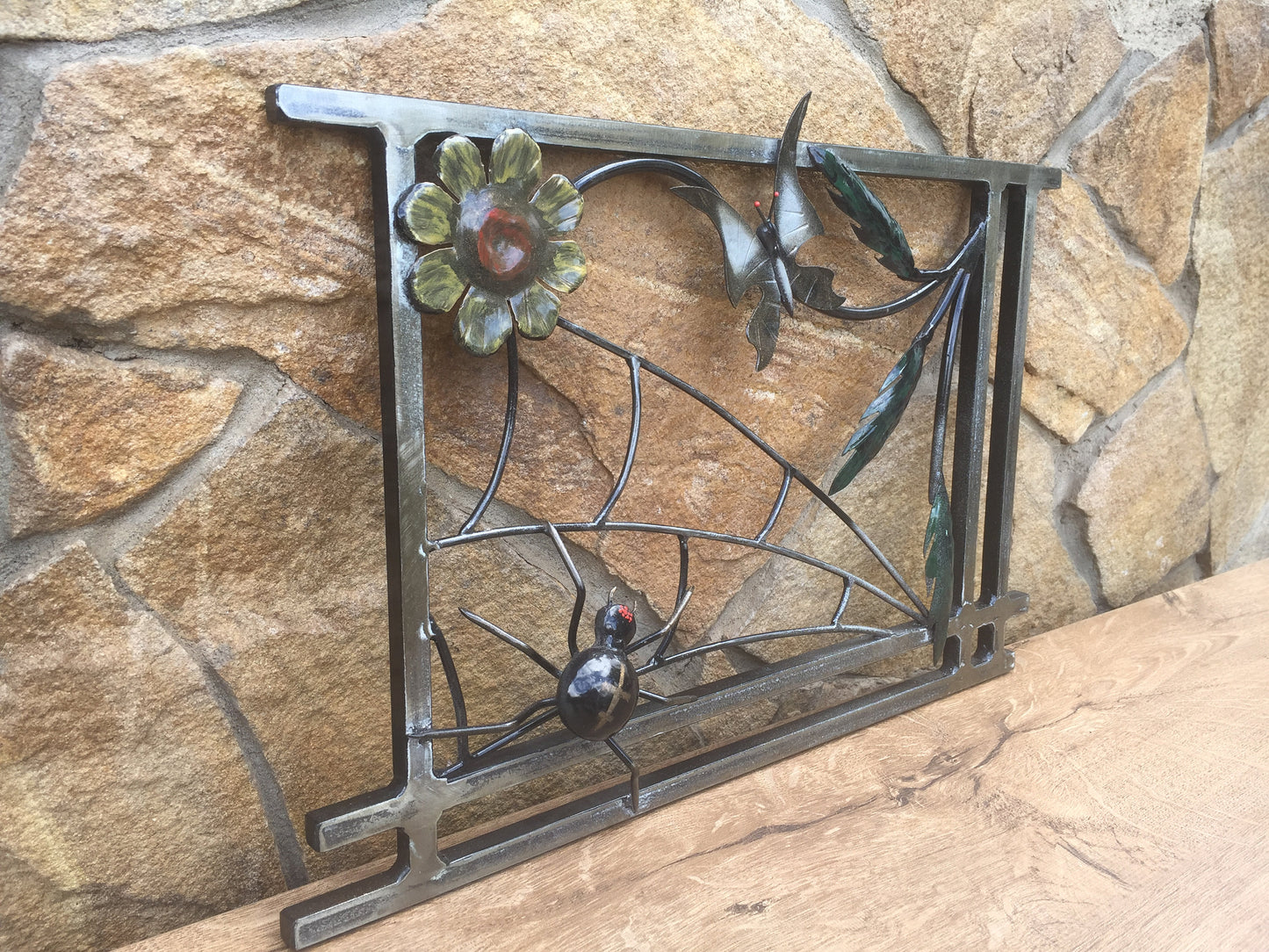 Iron painting, metal painting, steel painting, metal wall art, metal art work, metal decor, wall hanging decor, bridesmaid gift, iron gifts