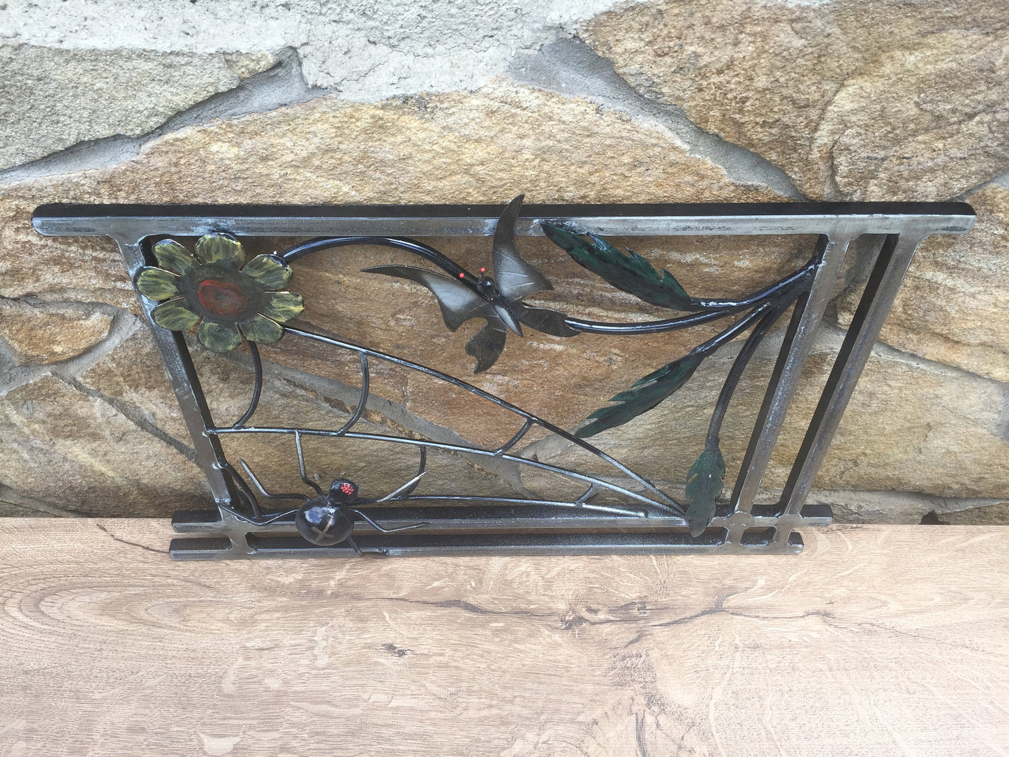 Iron painting, metal painting, steel painting, metal wall art, metal art work, metal decor, wall hanging decor, bridesmaid gift, iron gifts