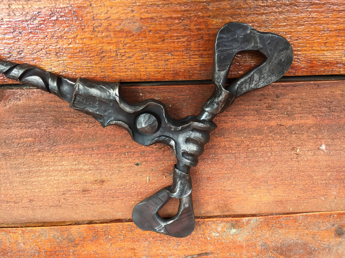 6th anniversary gift, corkscrew, bottle opener, iron gift for him, wine lover gift, viking cookware, viking utensils, wine accessories