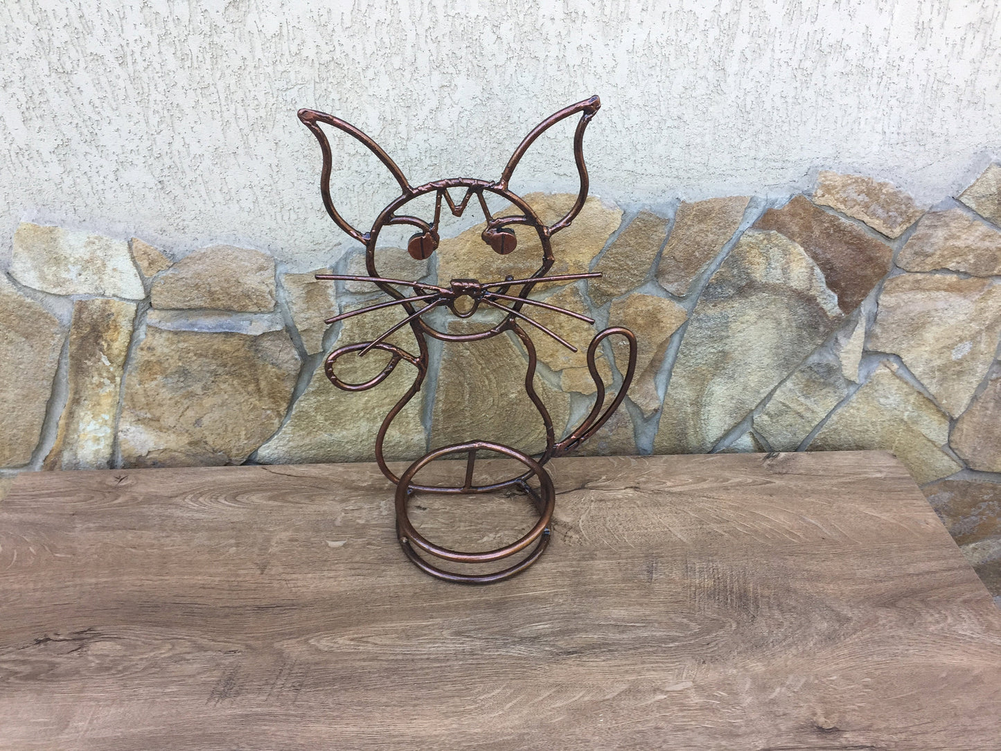 Cat feeder station, cat feeding stand, cat owner gift, cat food, cat supplies, cat buckle, cat leash set, personalized cat, custom cat