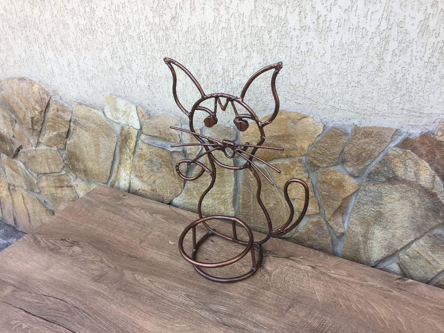 Cat feeder station, cat feeding stand, cat owner gift, cat food, cat supplies, cat buckle, cat leash set, personalized cat, custom cat