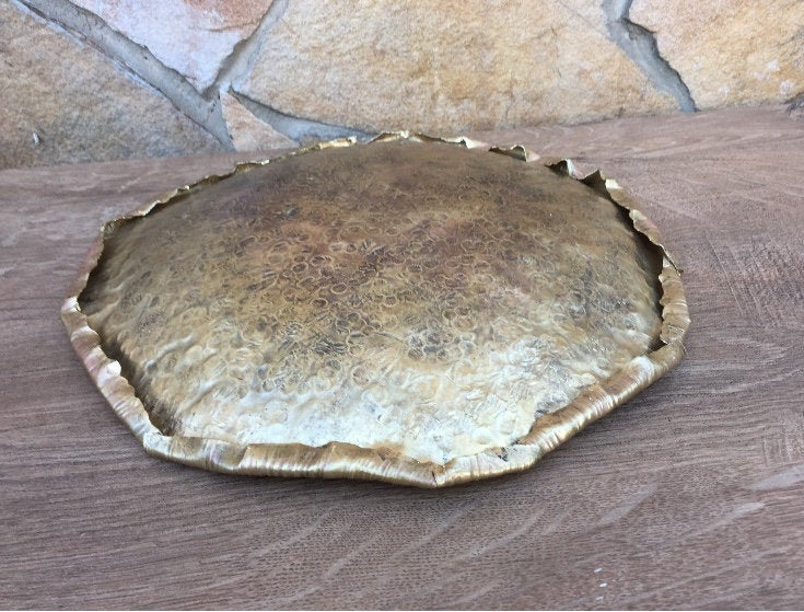 Bronze tray, bronze plate, bronze gift, bronze gift for him, bronze anniversary gifts for men, bronze bowl, bronze gift for men,bronze gifts