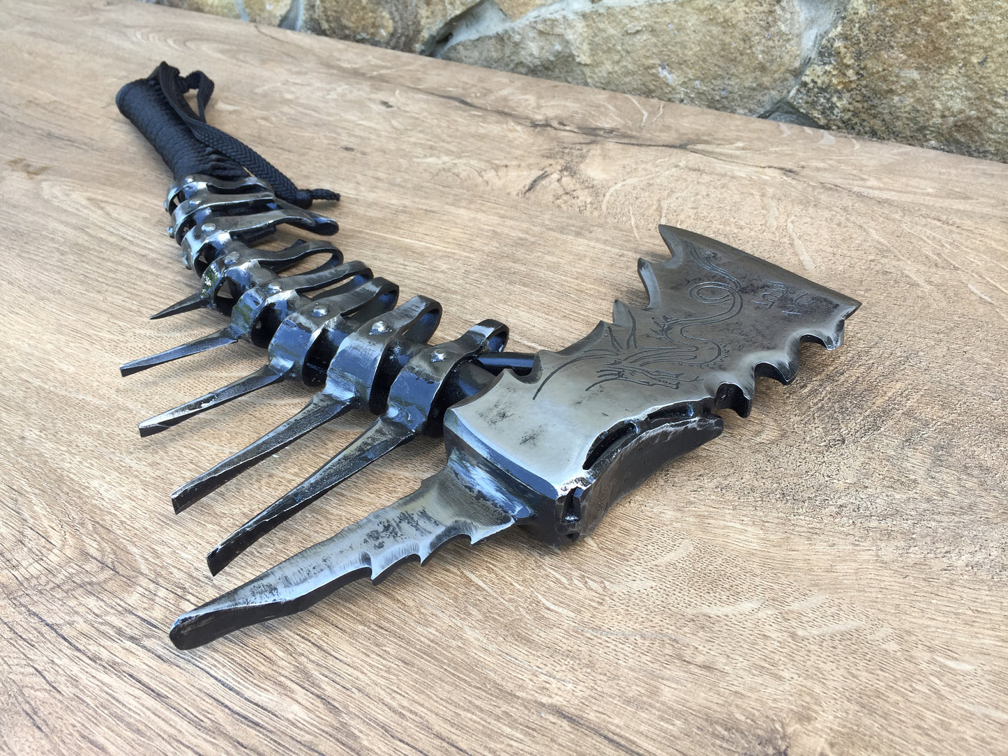 Fathers Day gift, viking axe, tomahawk, hatchet, viking, gift for husband, 6th anniversary gift for him, his birthday gift, skeleton, viking