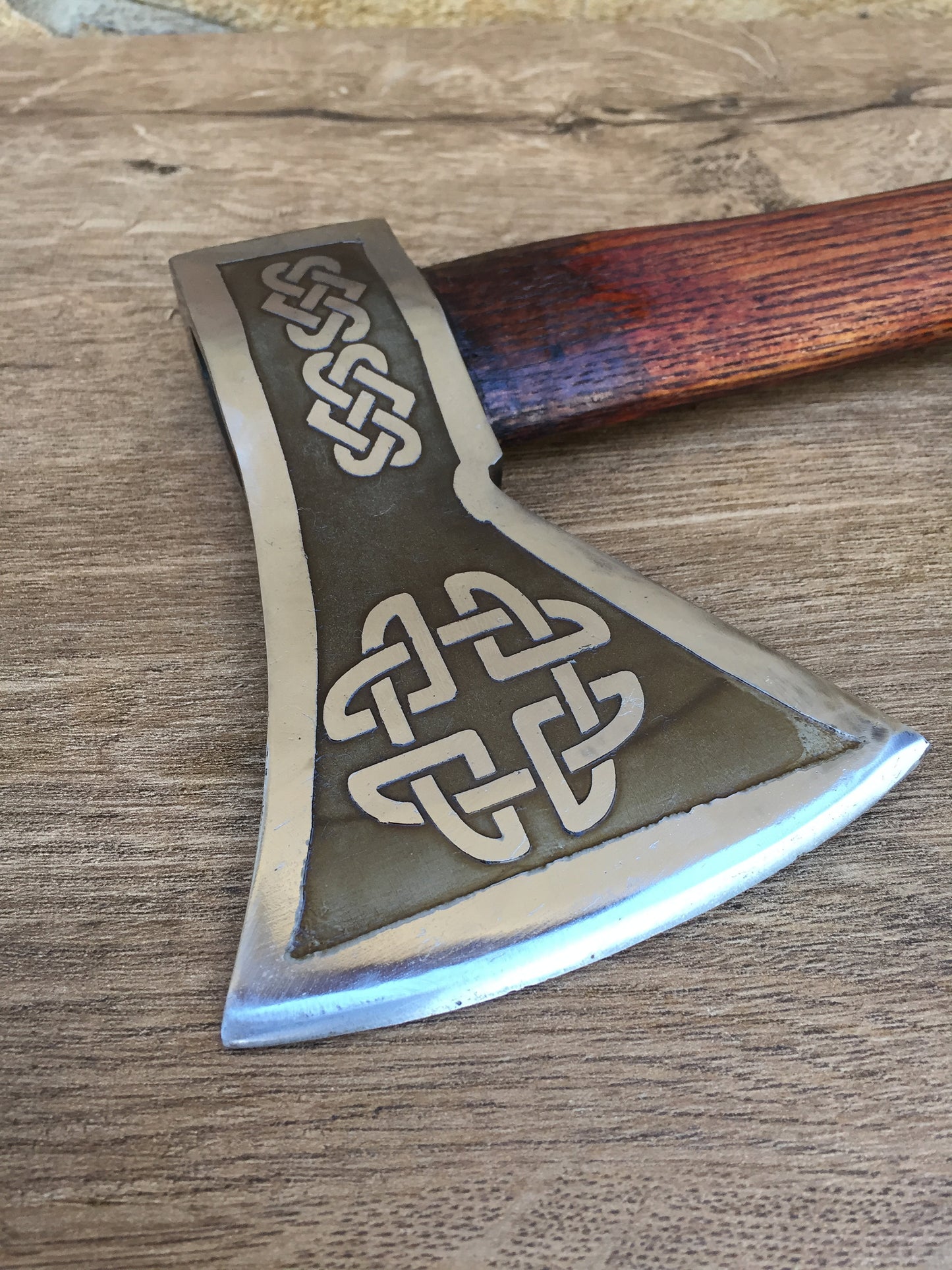 Viking axe, mens gifts, medieval axe, tomahawk, hatchet, barbarian axe, forged tool, decorative axe, vining bearded axe,carving axe,cool axe