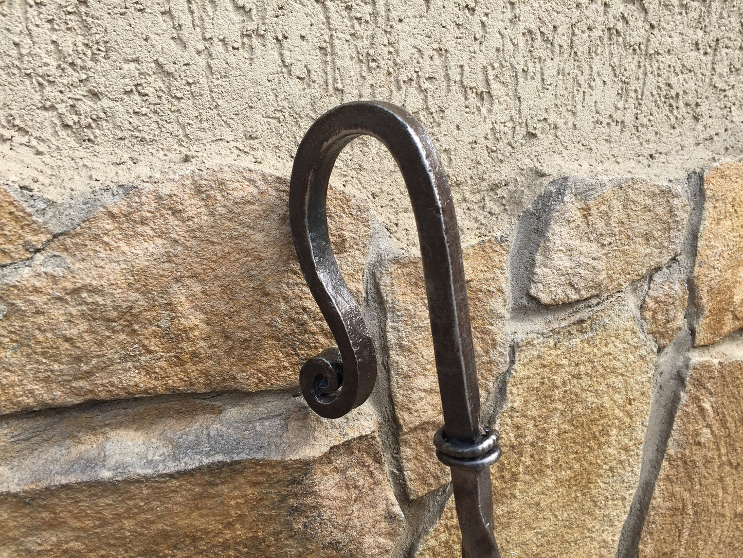 Hand forged fire shovel, fireplace shovel, ash shovel, wrought iron shovel, fireplace tool, fire poker, hand forged shovel, iron gifts,spade
