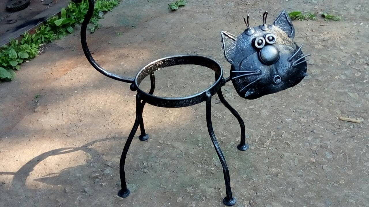 Planter cat, planter animal, planter for garden, planter decor, planter with legs, planter box outside, planter box outdoor, planter cozy