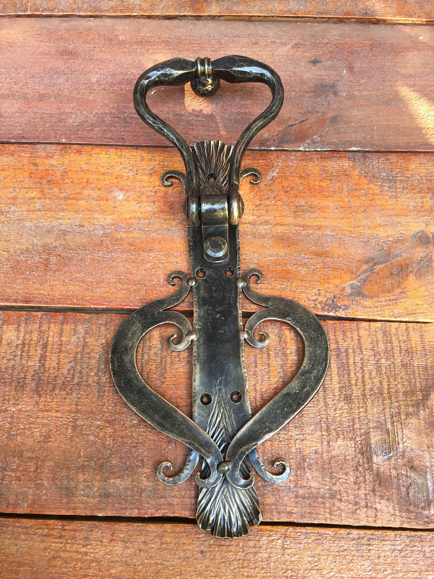 Engraved door knocker, personalized door handle, custom door handle, door puller, pull ring handle, barn door handle, knobs and pulls