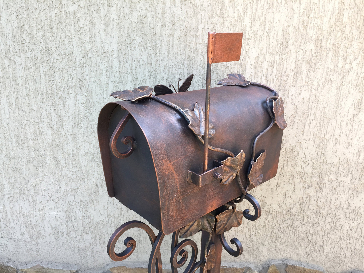 Mailbox post, post box, mailbox, lock box, letter box, mail box, mailboxes, custom mailbox, art objects, mailbox decal, yard art, great gift