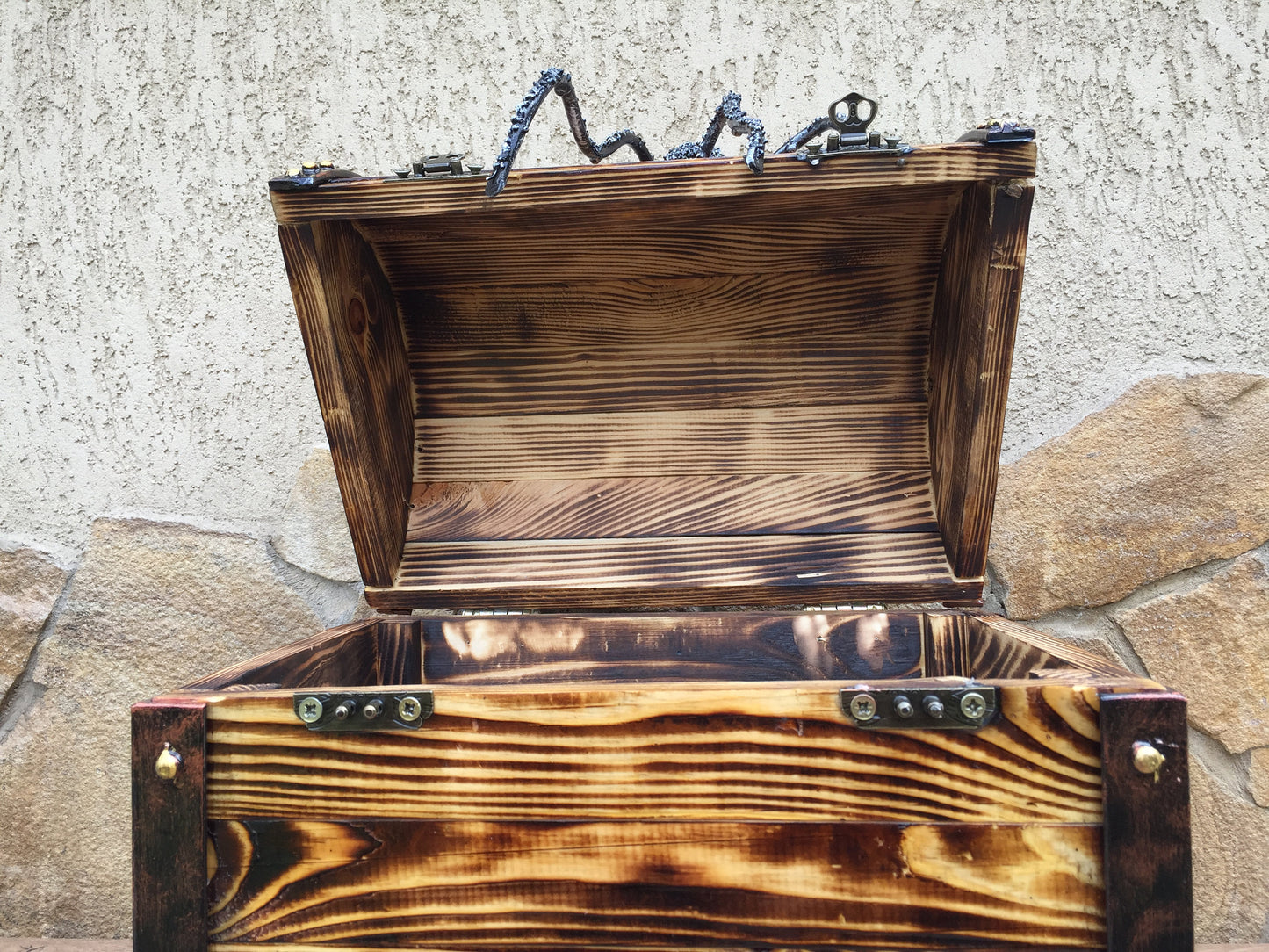 box for gift, box for cards, box gift, box gift friend, wooden gift,iron octopus,octopus gift,sea gift, ocean gifts,sailor gifts,octopus art