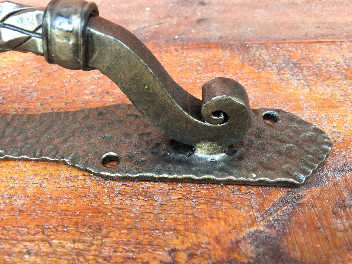 Barn door handle, barn door pull, iron gate pull, barn door pulls,door pulls,handyman tool,iron gift for him,iron gifts,mens gift,door decor