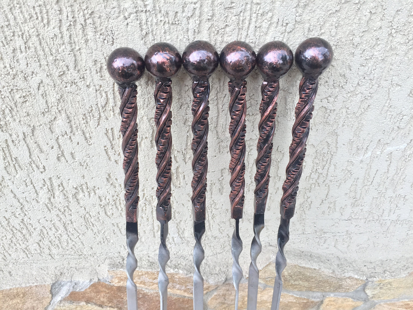 Skewers, iron gift, BBQ tools, bbq, BBQ grill, 6th anniversary, BBQ gift, bbq accessories, bbq art,viking,bbq decor,bbq dad,bbq for dad,fork