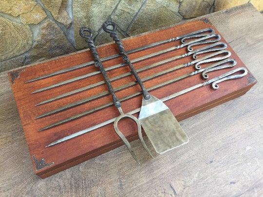 Grilling set, BBQ set, grill master, master griller, BBQ lovers, grilling, grill, griller, grill tools, groomsman gift, grilling gifts