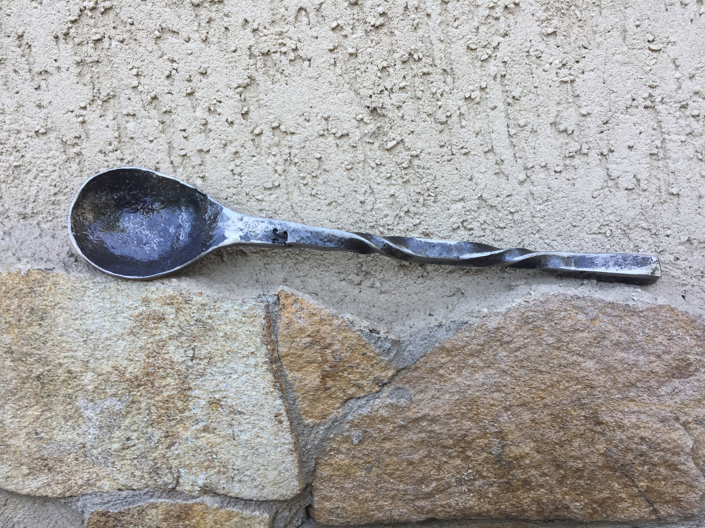 Medieval cutlery, knife, spoon, skewer, middle ages cutlery, camp equipment, grill tools, forged flatware, dining set, viking, fork, kitchen