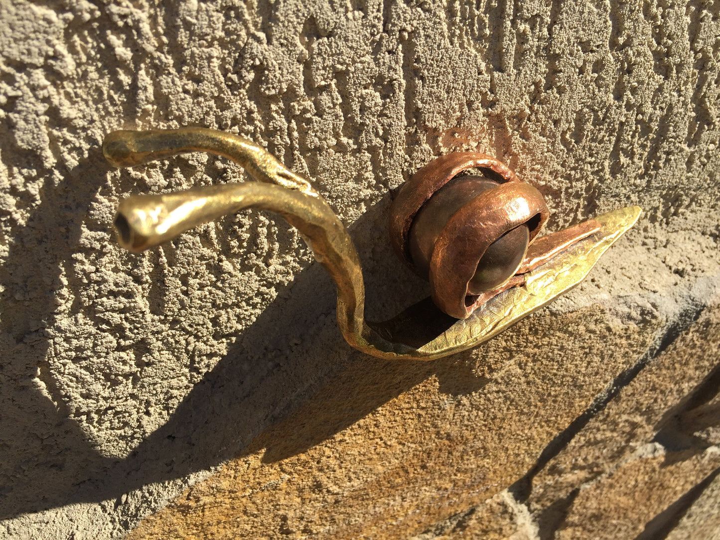 Copper anniversary gift for her, 7th anniversary, copper snail, 22nd anniversary, copper gifts, snail, copper anniversary,snail decor