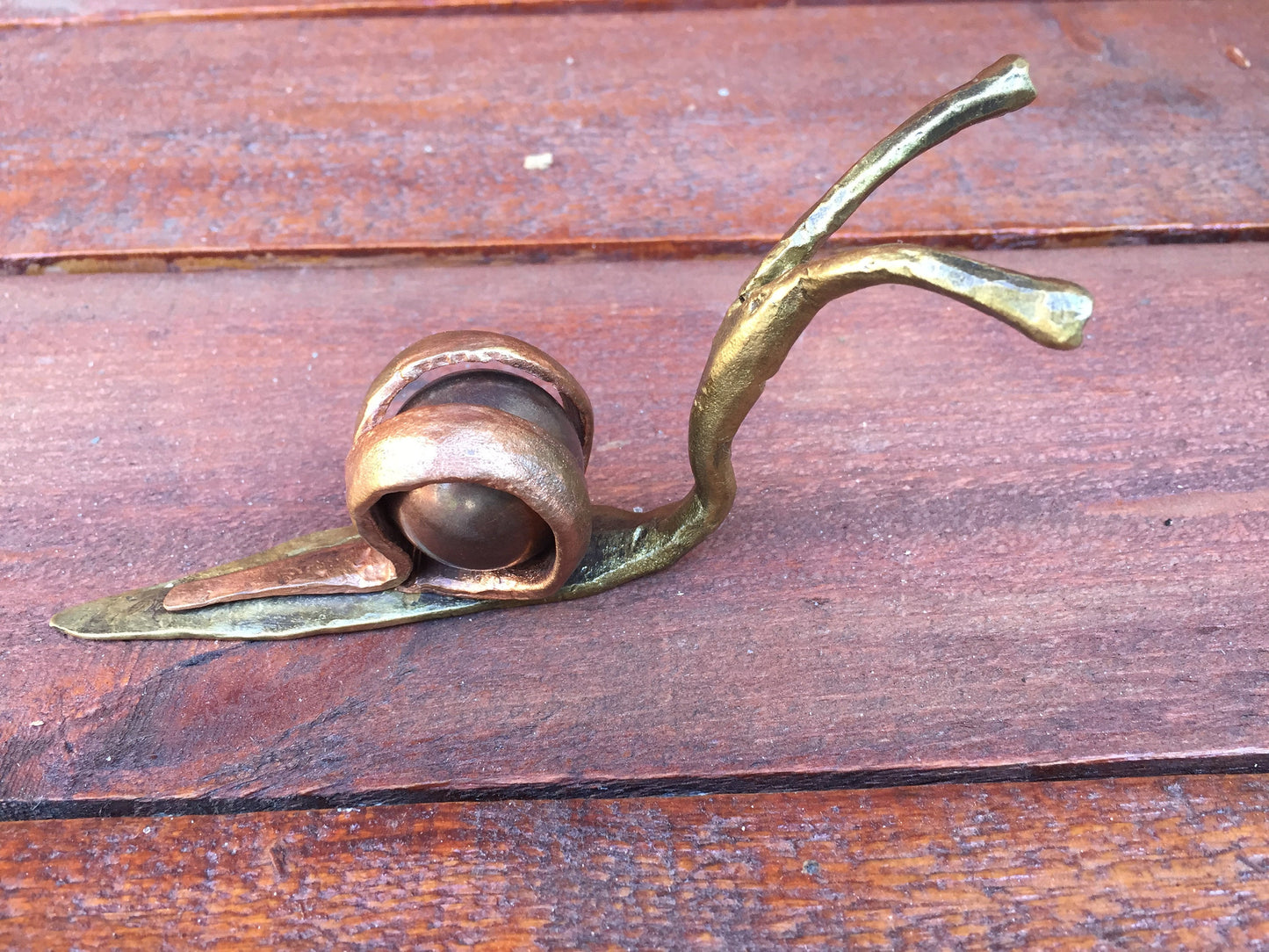 Copper anniversary gift for her, 7th anniversary, copper snail, 22nd anniversary, copper gifts, snail, copper anniversary,snail decor