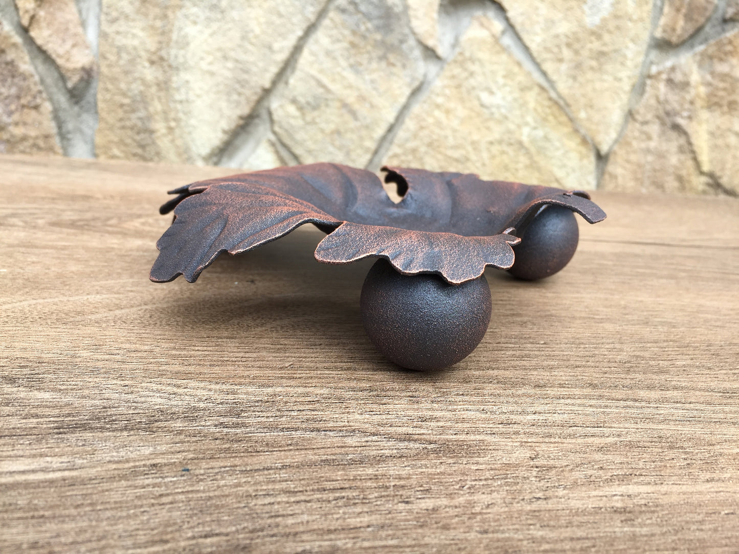 Iron ashtray, iron gifts, ash tray,iron anniversary gift for him,gift for smoker, cigar ashtray,cigar holder,mens gift,manly gift,maple leaf