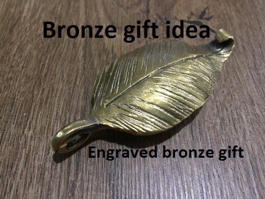 Bronze gift, bronze keychain, bronze key chain, key chain, keychain, bronze anniversary gift, 8 year gifts,8th anniversary gift,anniversary