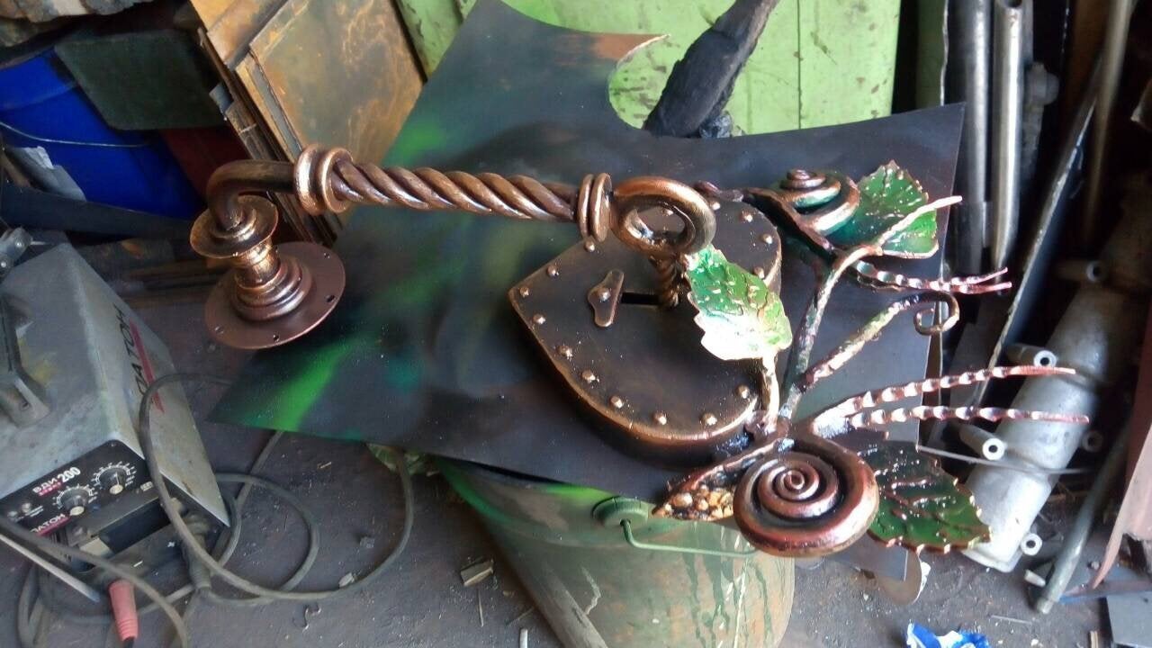 Door handle, barn door handle, room decor, door handle barn door, iron anniversary,door pull,iron gate pull,barn decor,barn door pull,viking