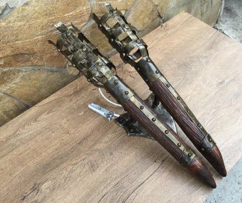 Sconce, hanging sconces, rustic wall art, midcentury lamp, medieval furniture, viking lamp, viking lantern, medieval lantern, torch lantern