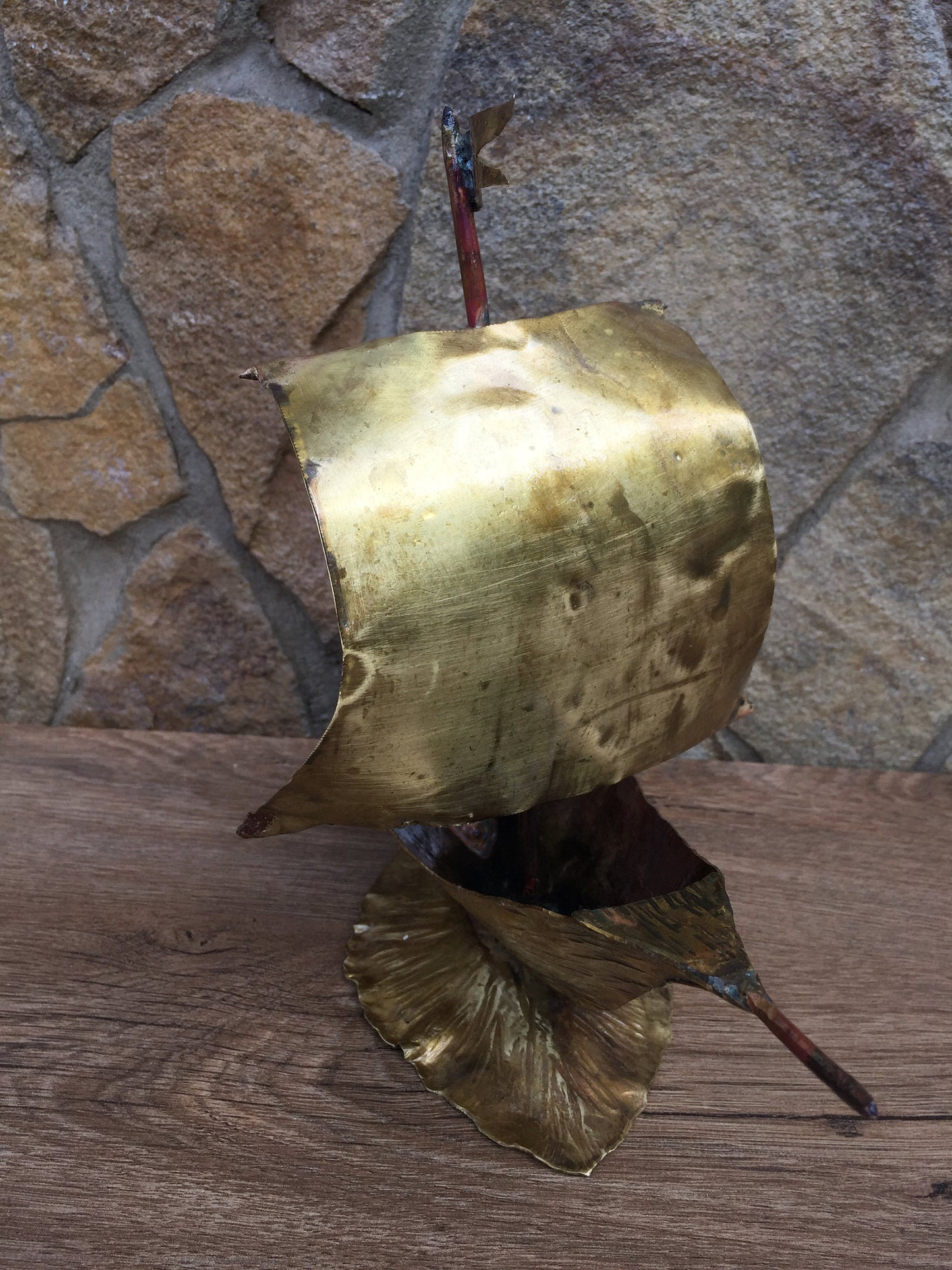 Bronze ship, bronze gift, wedding gifts, 8th anniversary gift, brides gift, bronze anniversary gift, bridesmaid gift, bronze gift for him