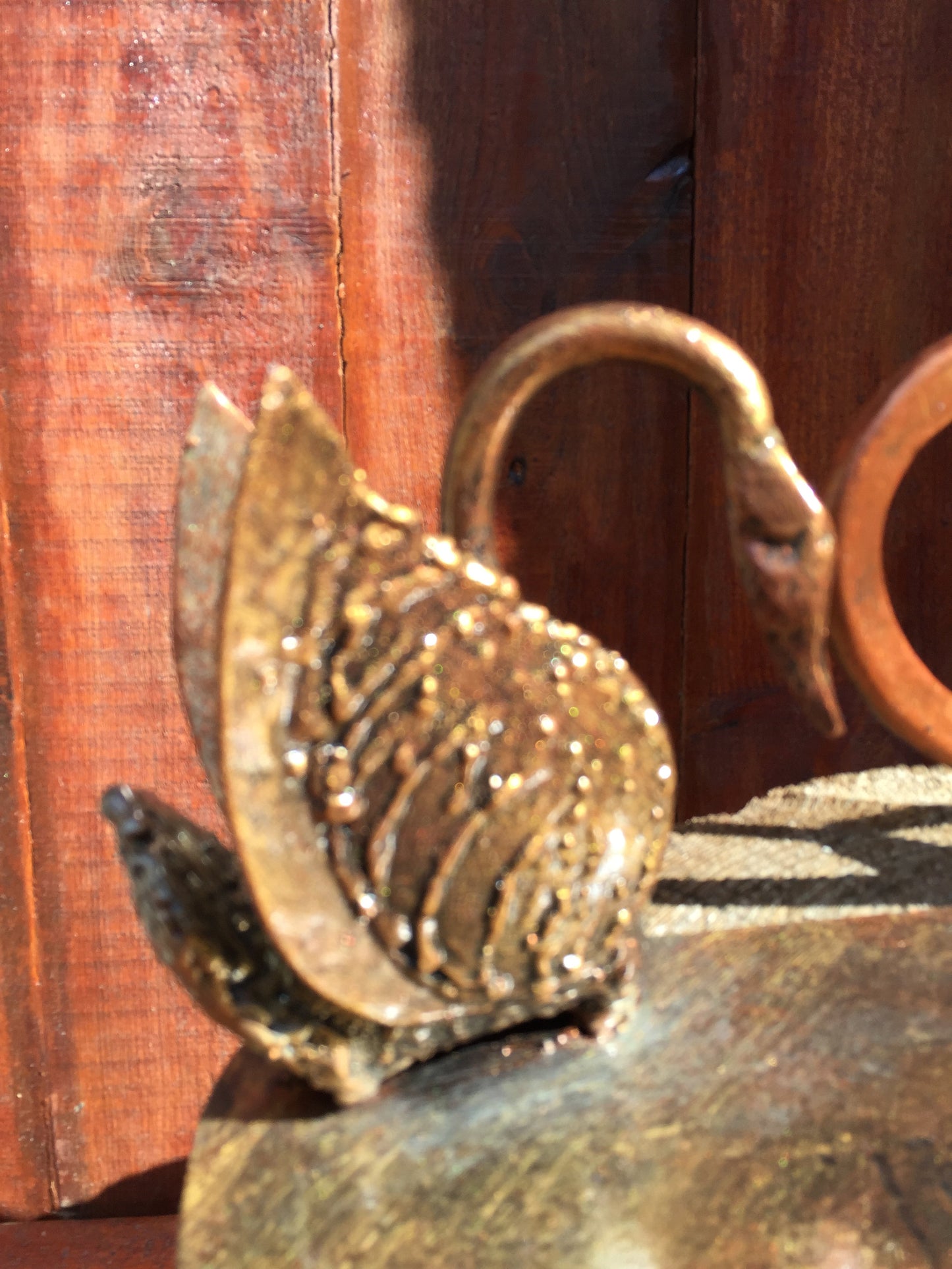 Iron swans, 6th anniversary gift, 6 year anniversary, iron anniversary, anniversary gift, iron gifts, love sign, viking axe, steampunk
