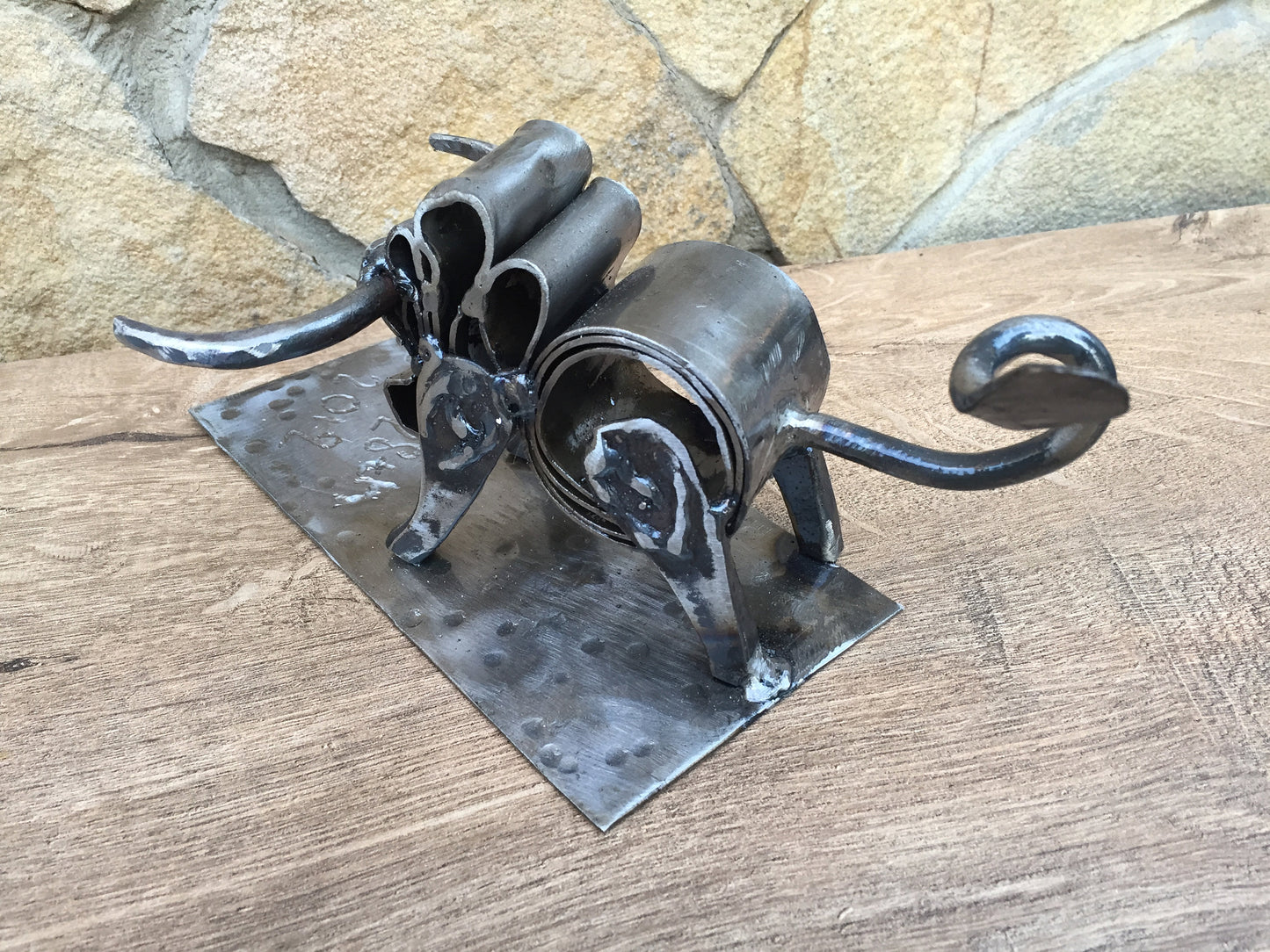 11th anniversary gift, steel anniversary gift for him, 11 year anniversary, steel scroll, partner, for him, for her, favours,love,steel bull