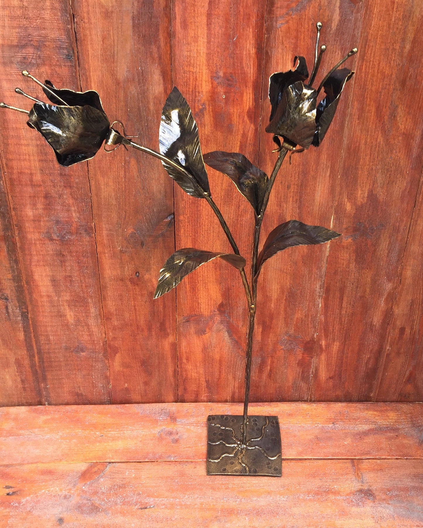 Iron tulips, iron gift, gift for her, bridesmaid gift, bridal shower gift, bridesmaid, brides gift, bachelorette party, bridesmaid flowers