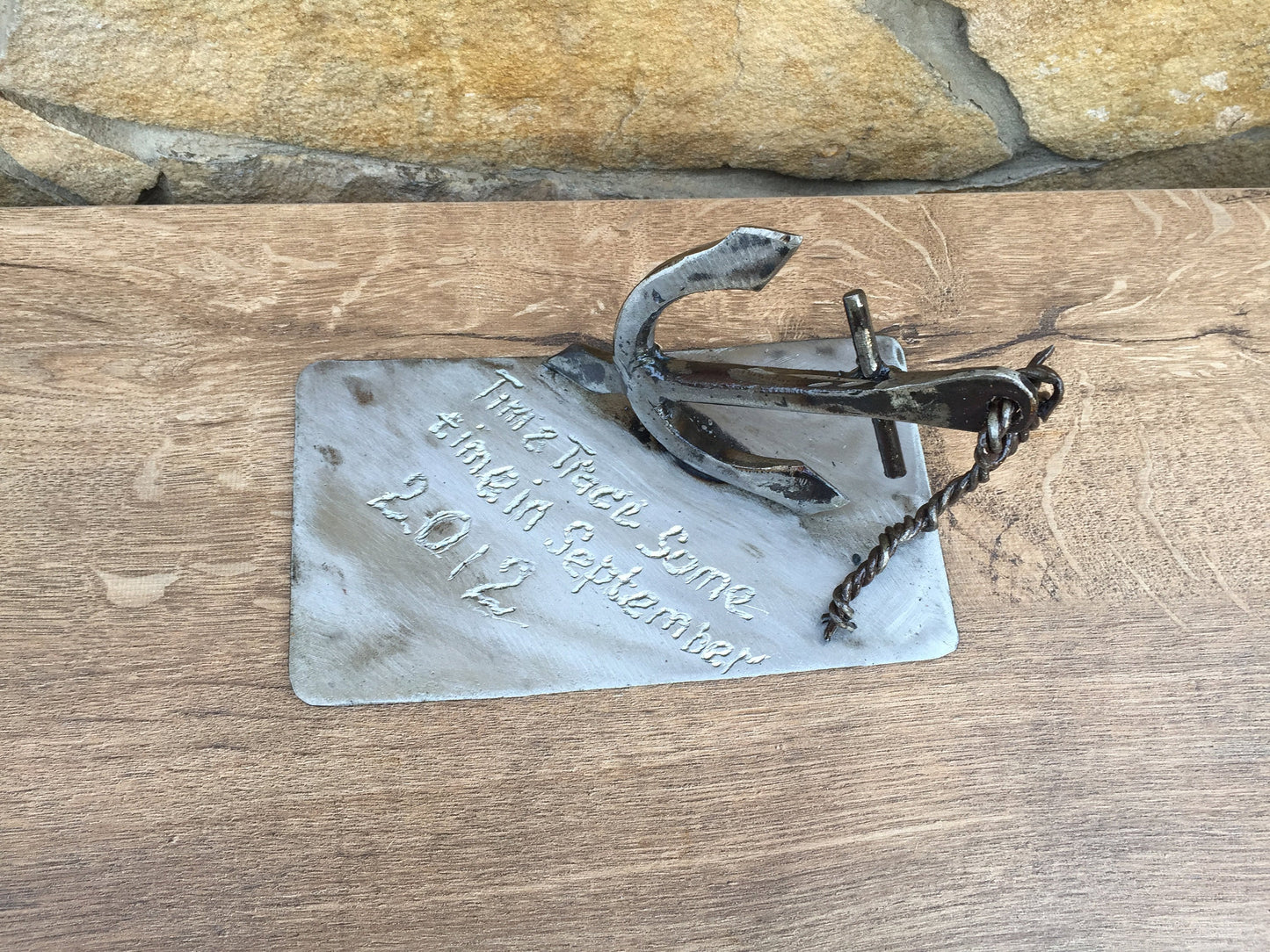 6th wedding anniversary gift for him, iron anniversary gift for him, 6 year anniversary, 6th anniversary, 11th anniversary gift, iron anchor