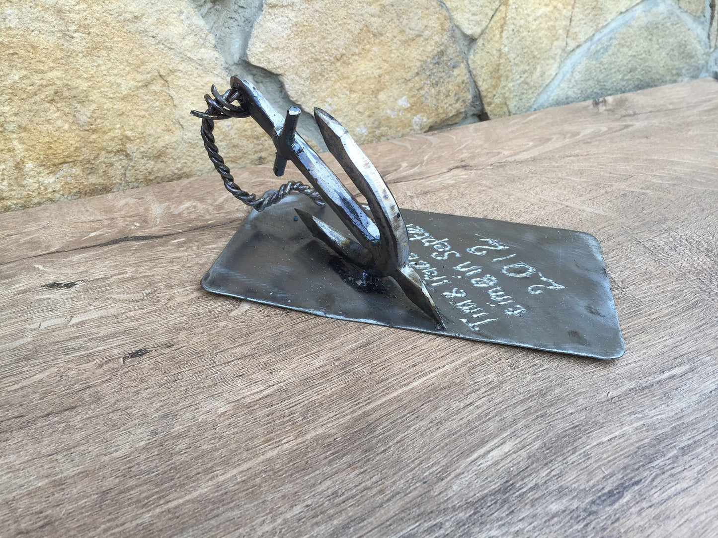 6th wedding anniversary gift for him, iron anniversary gift for him, 6 year anniversary, 6th anniversary, 11th anniversary gift, iron anchor