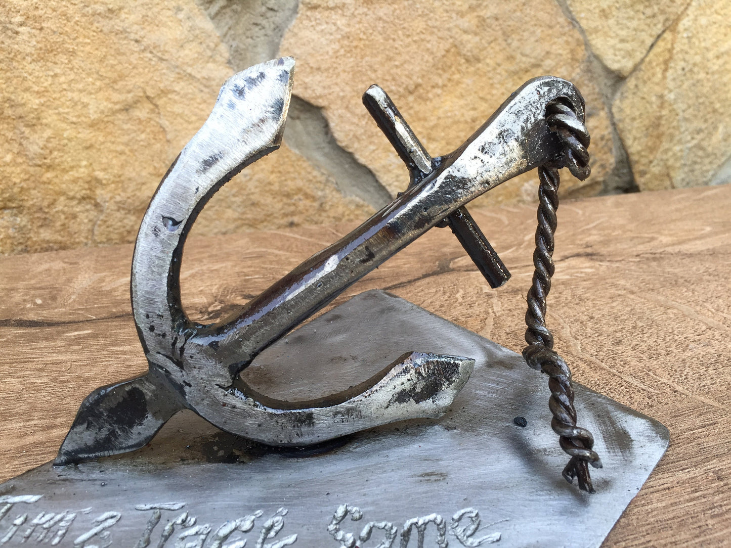 6th wedding anniversary gift for him, iron anniversary gift for him, 6 year anniversary, 6th anniversary, 11th anniversary gift, iron anchor