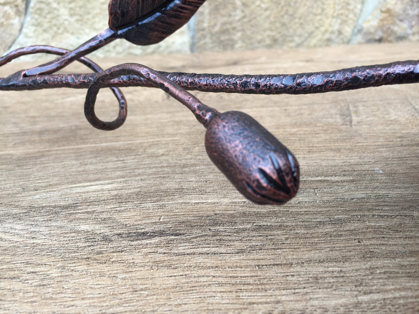 Hand forged poppy, bridesmaid gifts, gift for bride, bridesmaid gift, bride gift, brides gift, bachelorette party, gift for bridsmaid, poppy