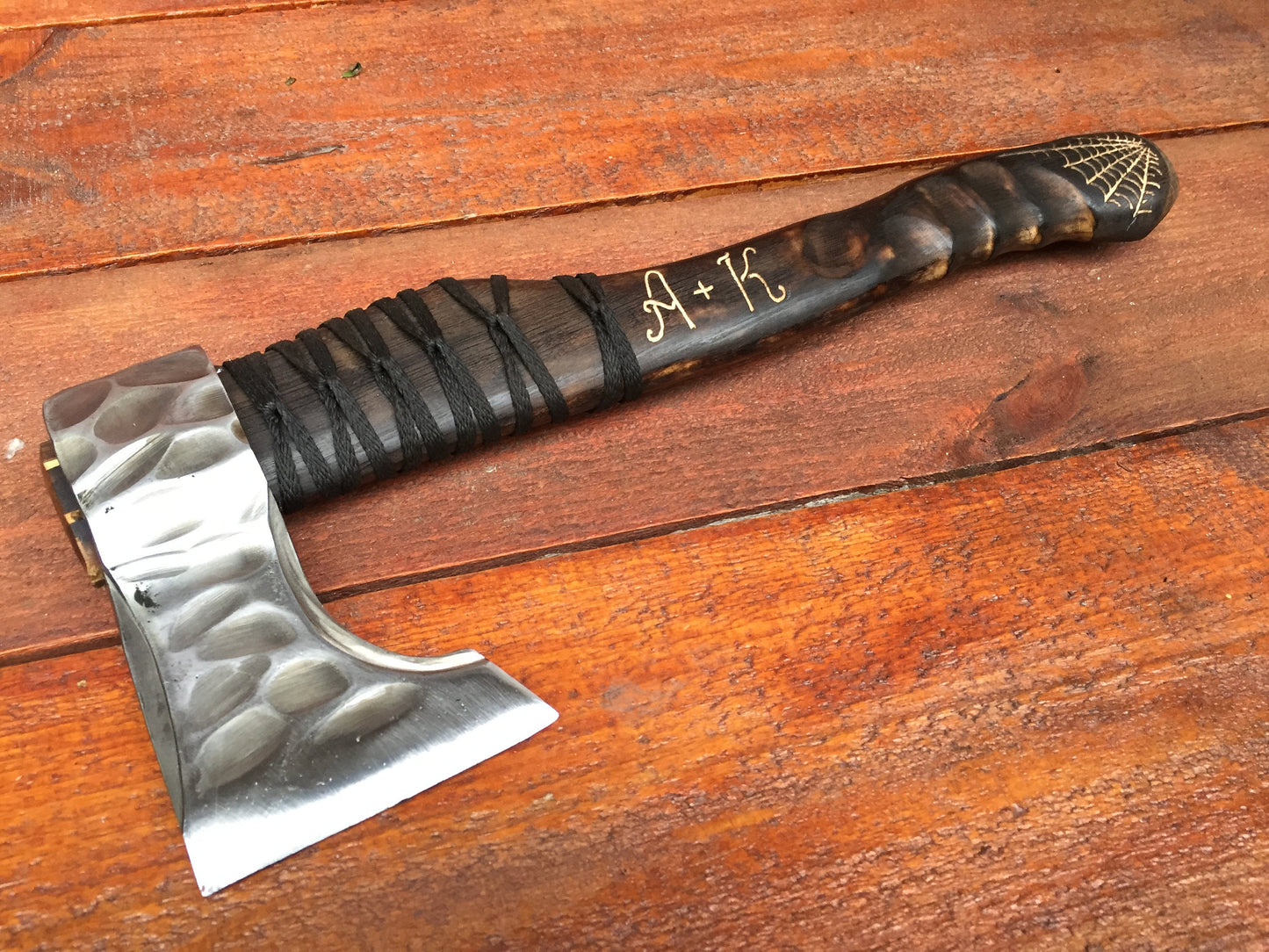 Wall hanging axe, personalized axe, custom axe, engraved axe, viking axe with holder, manly gifts, medieval axe, bearded axe, carving axe