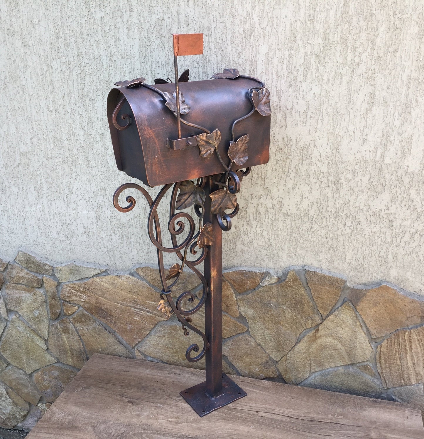 Mailbox post, post box, mailbox, lock box, letter box, mail box, mailboxes, custom mailbox, art objects, mailbox decal, yard art, great gift