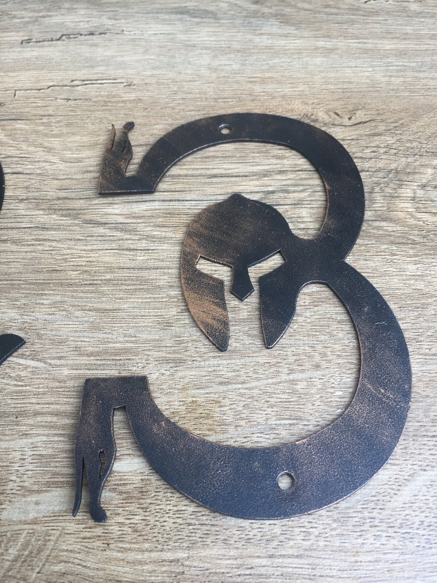 House number plaque, house number sign, house numbers, Leviathan axe, God of War, cosplay armour, house number decor, house number display