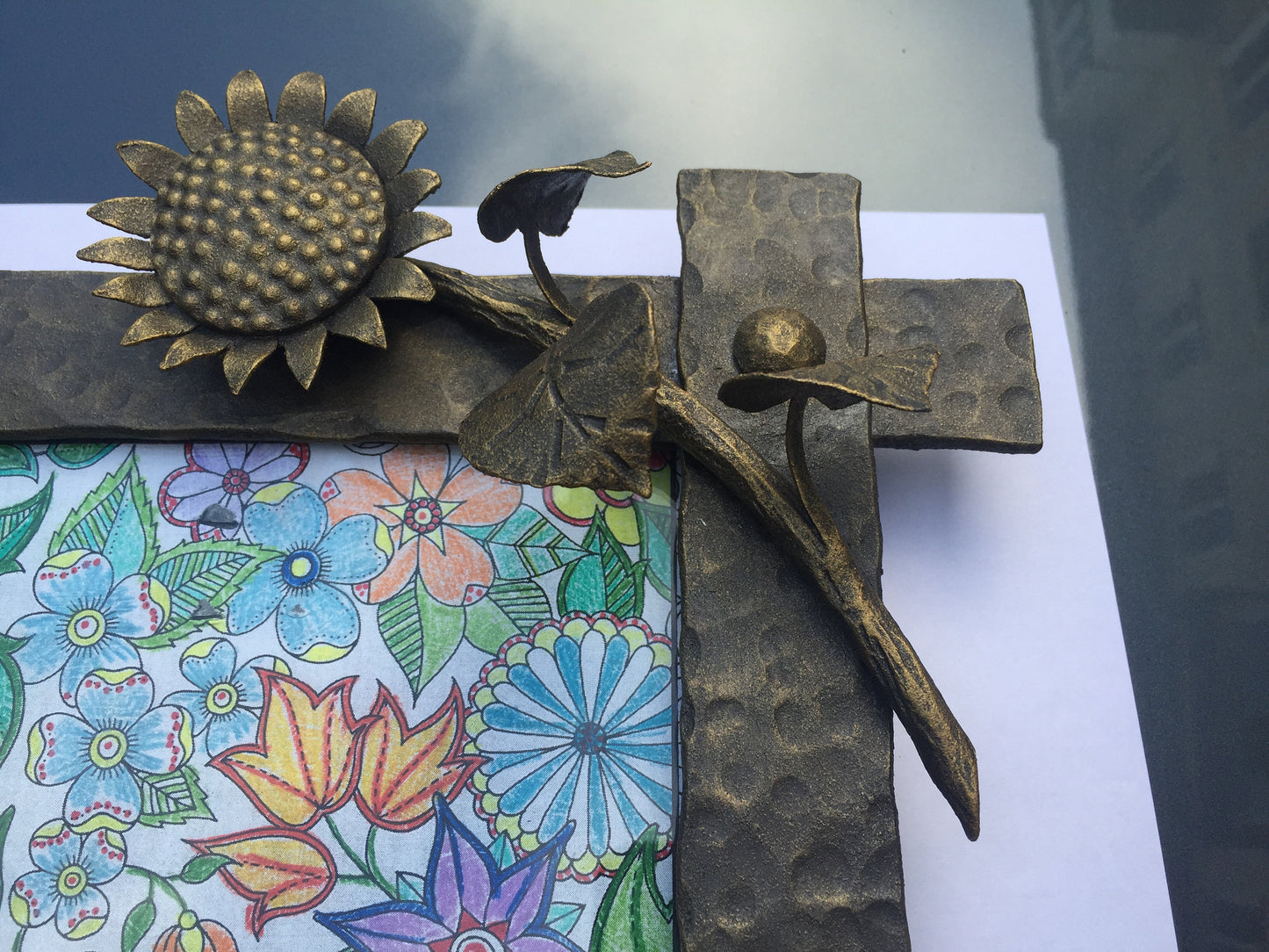 11th anniversary, anniversary gift, birthday gift, photo frame, picture frame, 6th anniversary, iron anniversary,steel anniversary,iron gift