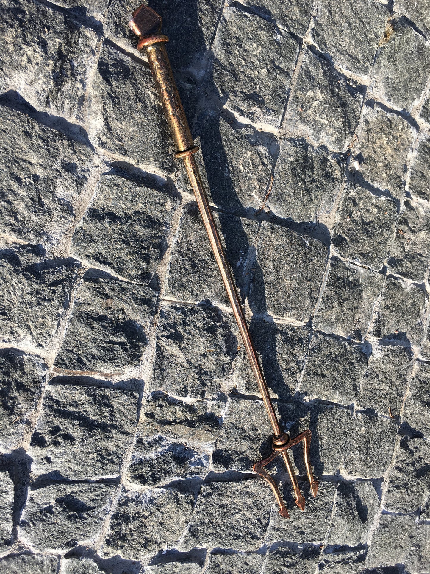 Trident, trident of Poseidon, trident charm, Poseidon, trident prop, trident of Neptune, axe, cosplay, mermaid, Neptune,trident decor,hammer
