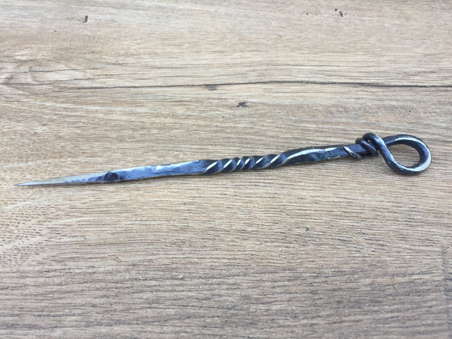 Viking skewer, food pricker, hand forged skewer, rustic skewer, medieval skewer, middle ages skewer, viking dining set, BBQ gift,barbecue