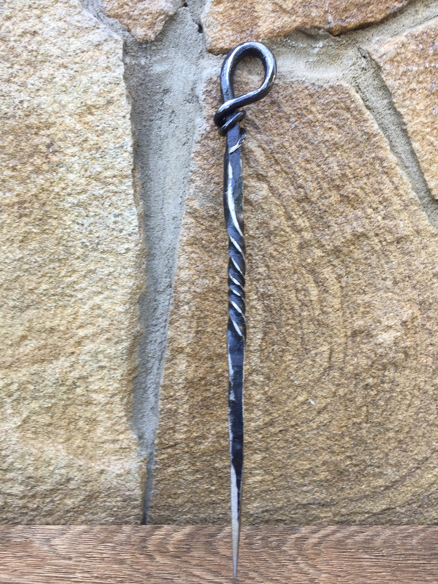 Viking skewer, food pricker, hand forged skewer, rustic skewer, medieval skewer, middle ages skewer, viking dining set, BBQ gift,barbecue