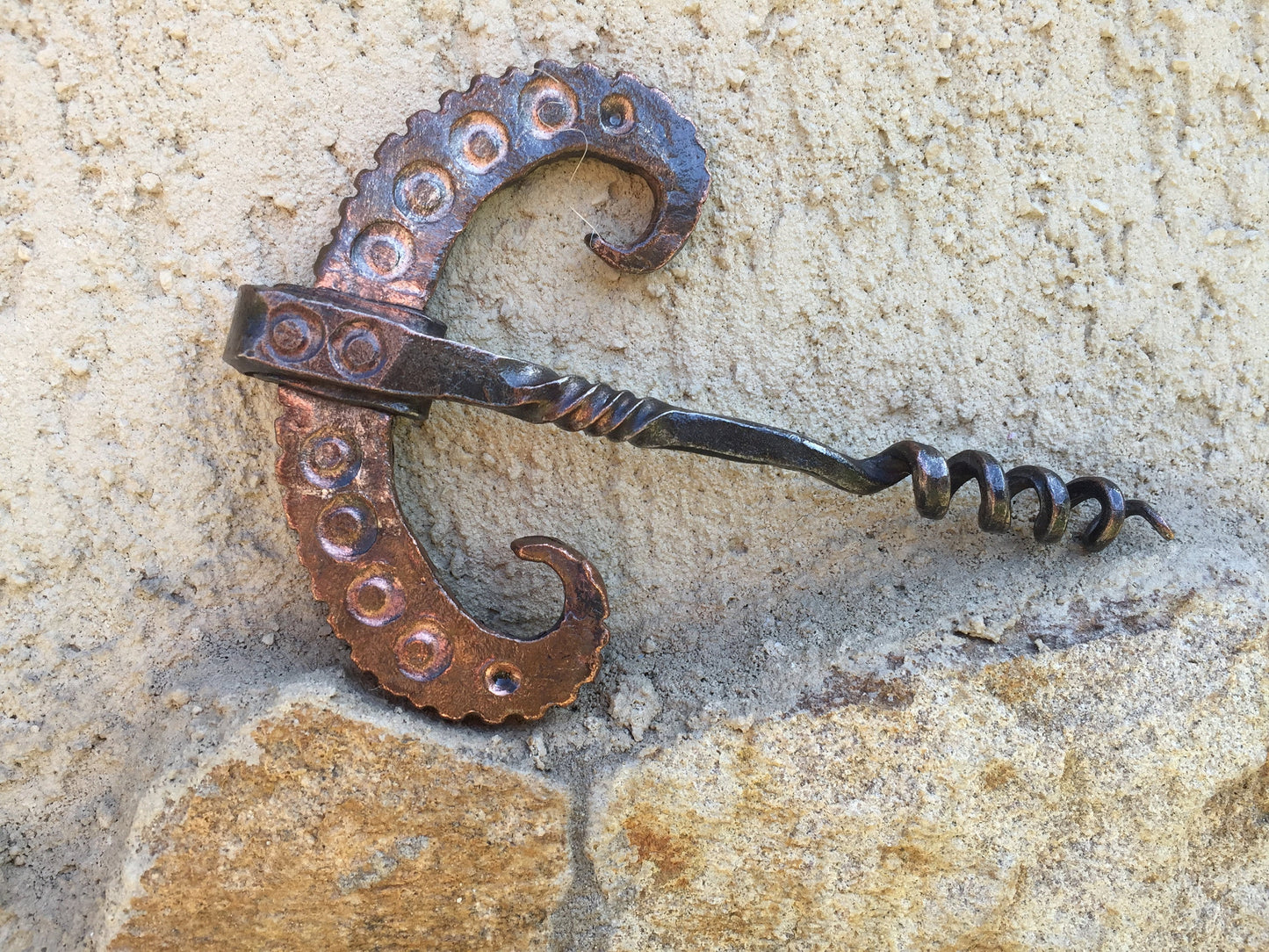 Copper corkscrew, corkscrew, 7th anniversary gift for him, cork screw, copper gift for him,copper gifts, bottle opener, copper anniversary