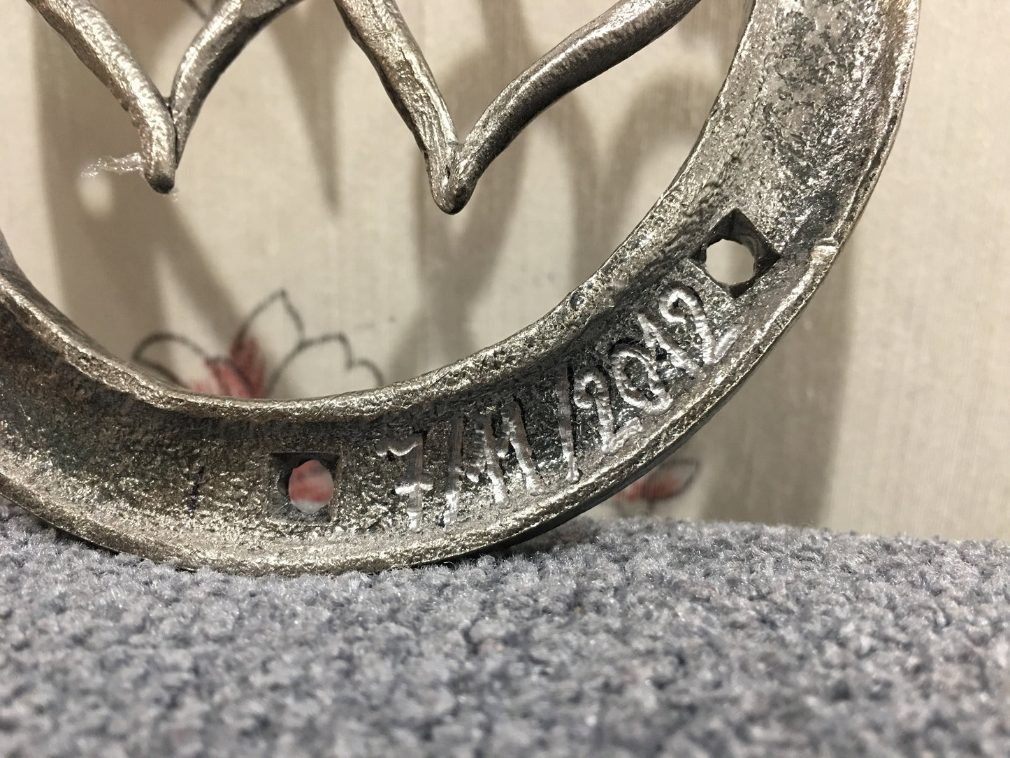 Iron horseshoe, 6th anniversary gift, iron anniversary, iron anniversary gift, iron gift,6th anniversary gift for her,iron hearts,iron gifts