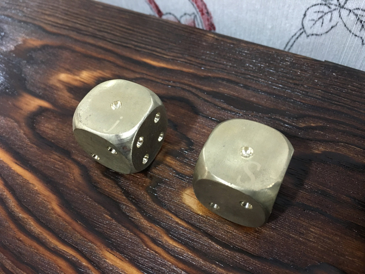8th anniversary, bronze anniversary, 8 year anniversary, bronze gift, bronze dices, 8 year gift, tabletop game, board game, dice set, dices