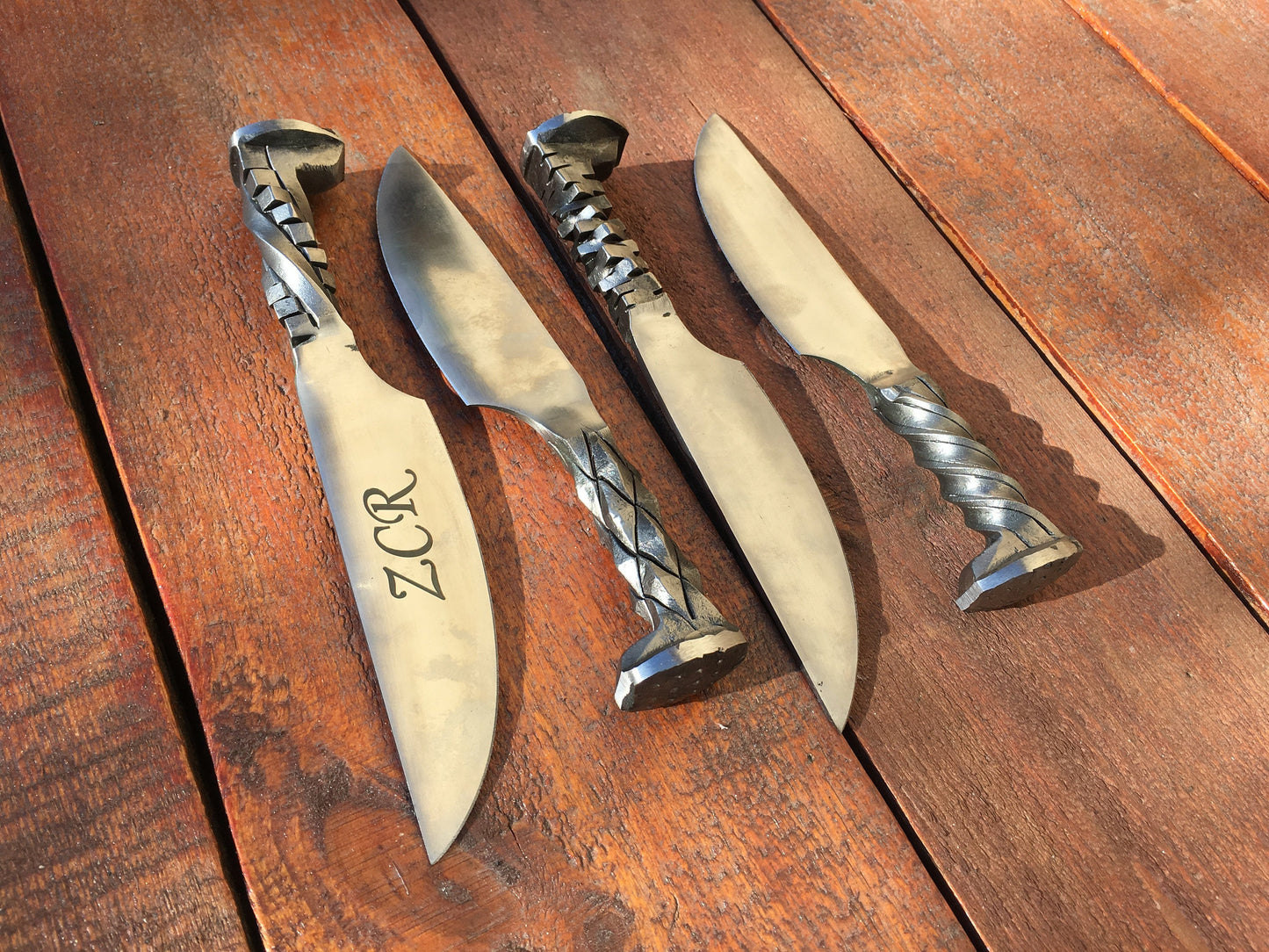 11th anniversary steel, 11th anniversary for him, 11th anniversary gift, 11th anniversary steel gift, steel gifts, railroad spike knife