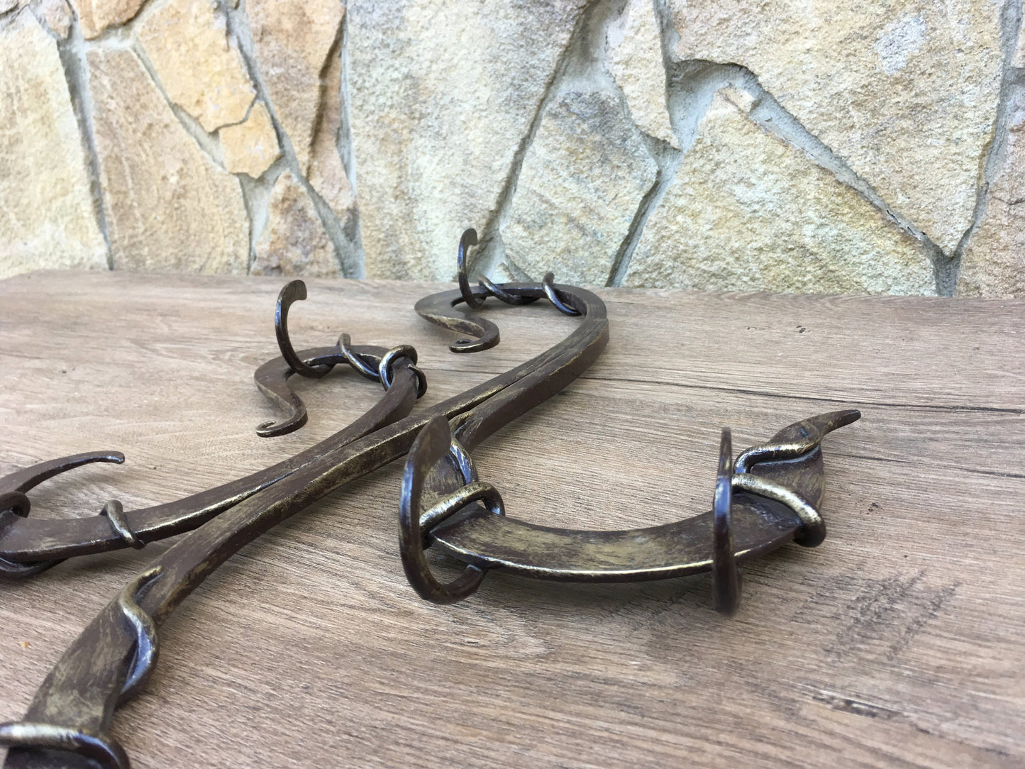 Wall hanger, wall decor, towel holder, hanger, coat hanger, kitchen decor, hooks, decorative hooks, hanger for wedding, Christmas gift
