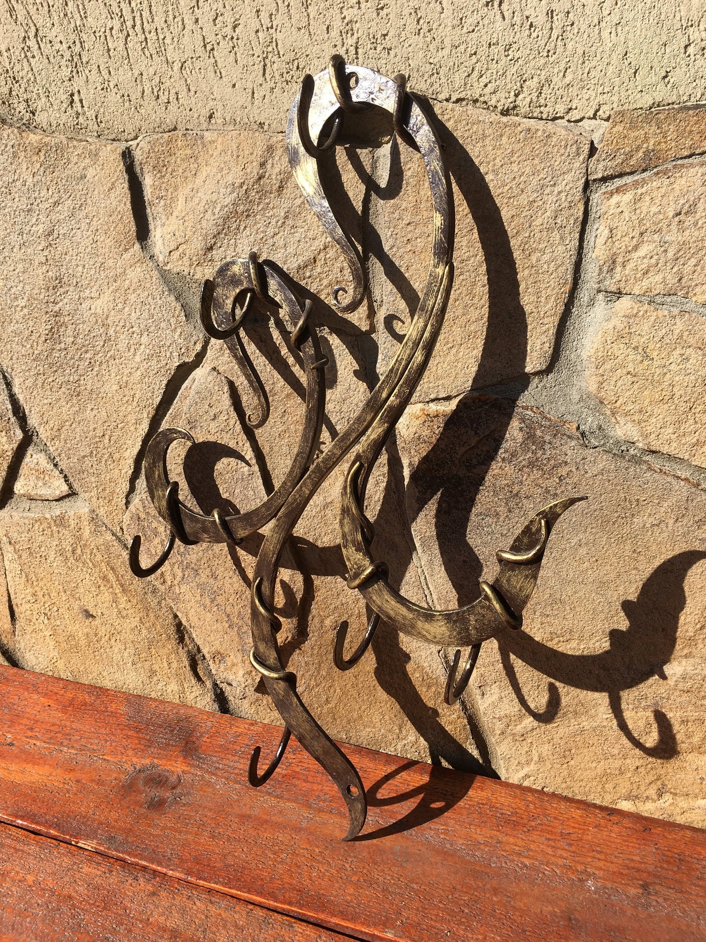 Wall hanger, wall decor, towel holder, hanger, coat hanger, kitchen decor, hooks, decorative hooks, hanger for wedding, Christmas gift