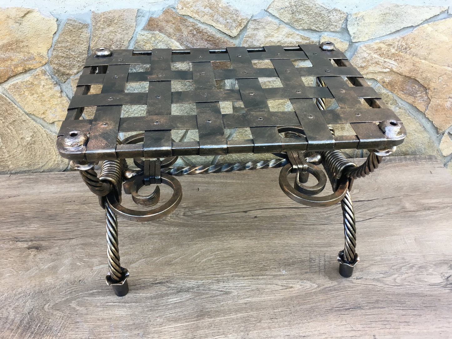 Hand forged chair, wrought iron chair, iron stool, garden chair, steel chair, lounge chair, unique chair, patio furniture, outdoor furniture