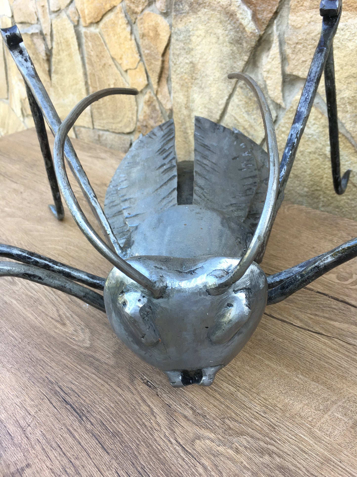 Grasshooper, iron grasshooper, garden decor, yard art, garden art, insect charm, garden gifts, garden sculpture, garden ideas, garden iron