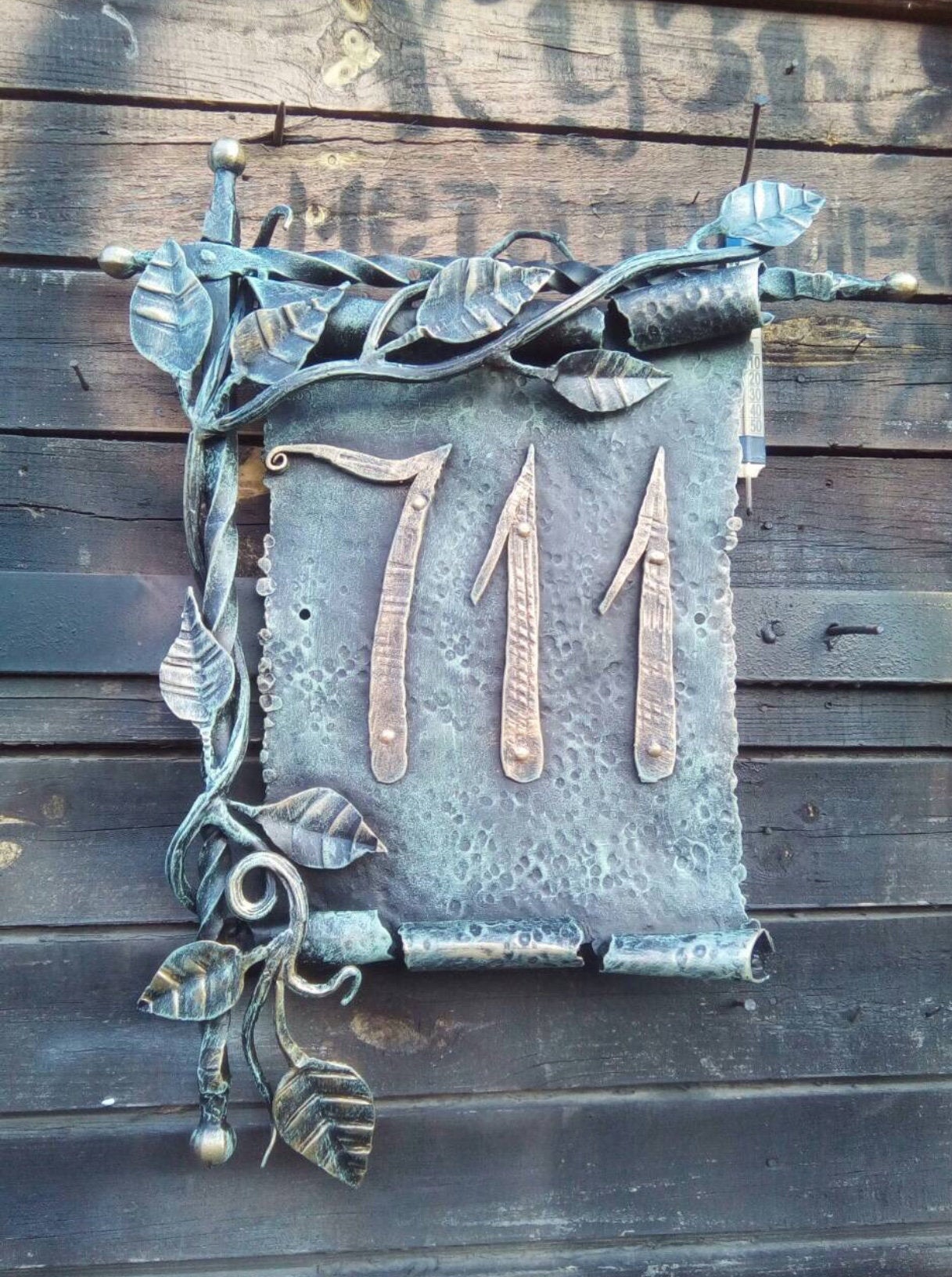 House number plaque, house number sign, medieval, rustic plaque, viking, lettering, house plate,viking gift,address number sign,address sign